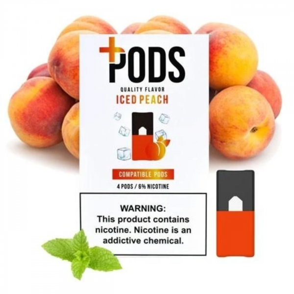 PLUS PODs Iced Peach